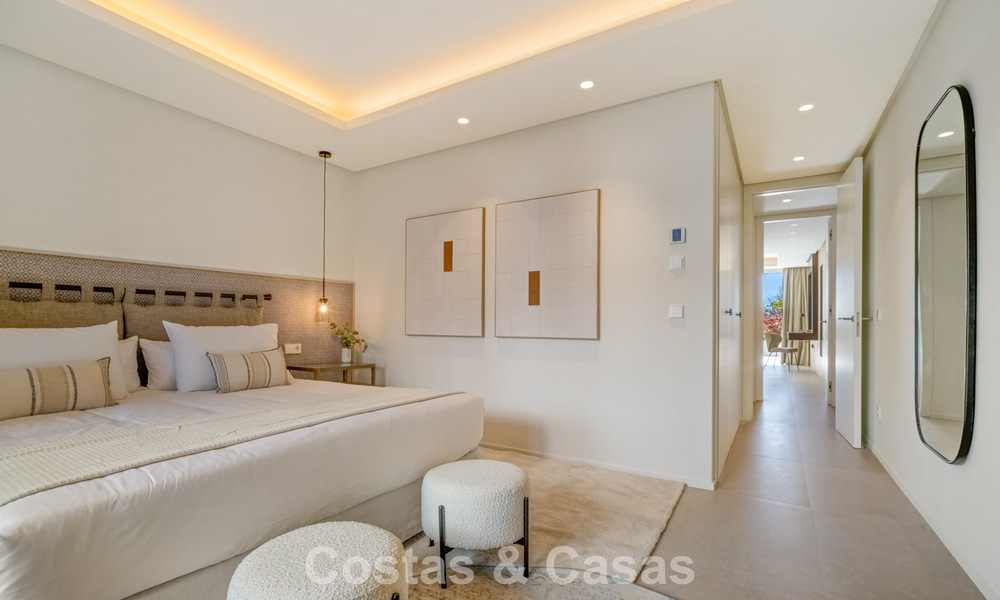 Move-in ready, contemporary 4-bedroom garden apartment for sale on Marbella’s Golden Mile 793620