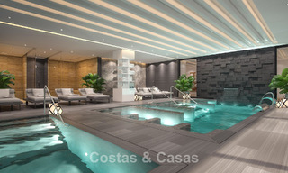 Move-in-ready modern, beachfront luxury house for sale with frontal sea views, within walking distance of Estepona’s town centre 793209 