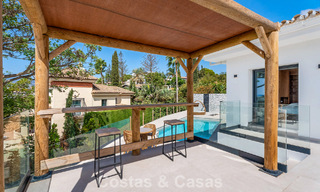 Elegant modern villa within walking distance of the beach for sale in Elviia, east of Marbella town centre 793641 