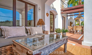 Townhouse with panoramic views and spacious garden for sale in a sought-after gated golf urbanisation in Benahavís - Marbella 793707 