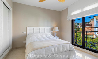 Townhouse with panoramic views and spacious garden for sale in a sought-after gated golf urbanisation in Benahavís - Marbella 793708 