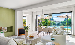 High-quality renovated family villa for sale in the sought-after golf area of Nueva Andalucía, Marbella 793187 