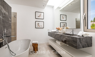 Move-in ready luxury villa with minimalist architecture for sale on the New Golden Mile between Marbella and Estepona 793088 
