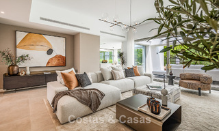 Move-in ready luxury villa with minimalist architecture for sale on the New Golden Mile between Marbella and Estepona 793096 