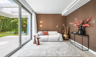 Move-in ready luxury villa with minimalist architecture for sale on the New Golden Mile between Marbella and Estepona 793097 