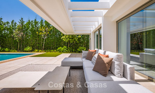 Move-in ready luxury villa with minimalist architecture for sale on the New Golden Mile between Marbella and Estepona 793107 