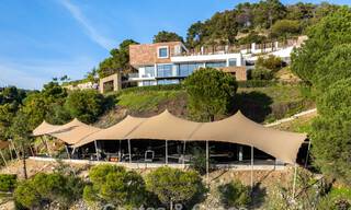 Modern architectural villa with sea views and a profesional gym for sale in El Madroñal, Benahavís - Marbella 793757 