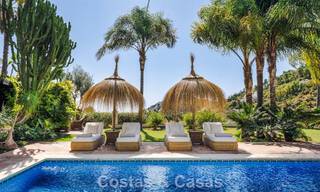 Elegant andalusian villa with panoramic sea views for sale in El Madroñal, Benahavís - Marbella 793832 