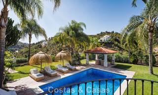 Elegant andalusian villa with panoramic sea views for sale in El Madroñal, Benahavís - Marbella 793834 