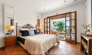 Elegant andalusian villa with panoramic sea views for sale in El Madroñal, Benahavís - Marbella 793841 