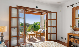 Elegant andalusian villa with panoramic sea views for sale in El Madroñal, Benahavís - Marbella 793842 