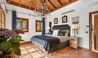 Elegant andalusian villa with panoramic sea views for sale in El Madroñal, Benahavís - Marbella 793843 