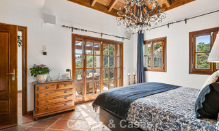 Elegant andalusian villa with panoramic sea views for sale in El Madroñal, Benahavís - Marbella 793844 