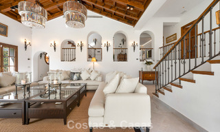 Elegant andalusian villa with panoramic sea views for sale in El Madroñal, Benahavís - Marbella 793855 