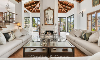 Elegant andalusian villa with panoramic sea views for sale in El Madroñal, Benahavís - Marbella 793856 