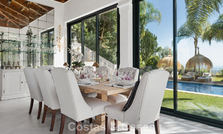 Elegant andalusian villa with panoramic sea views for sale in El Madroñal, Benahavís - Marbella 793858 