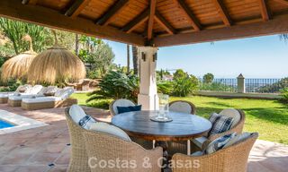 Elegant andalusian villa with panoramic sea views for sale in El Madroñal, Benahavís - Marbella 793859 