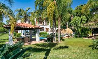 Elegant andalusian villa with panoramic sea views for sale in El Madroñal, Benahavís - Marbella 793865 