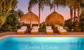 Elegant andalusian villa with panoramic sea views for sale in El Madroñal, Benahavís - Marbella 793869 