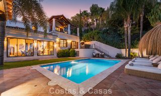 Elegant andalusian villa with panoramic sea views for sale in El Madroñal, Benahavís - Marbella 793870 