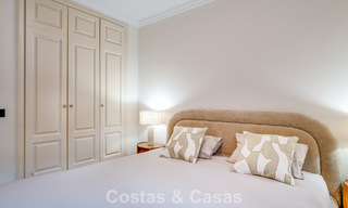 Stylish apartment with private garden for sale in a gated community in Sierra Blanca, Marbella 793882 