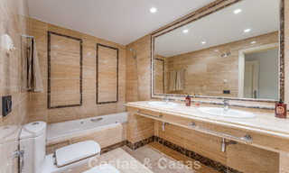 Stylish apartment with private garden for sale in a gated community in Sierra Blanca, Marbella 793884 