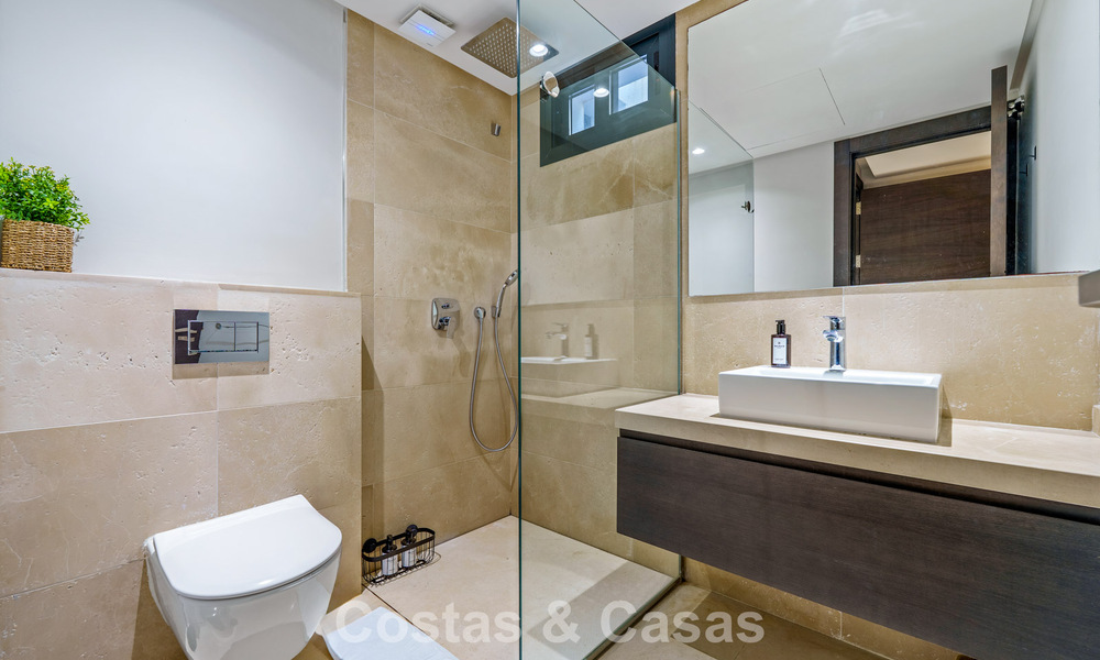 Exclusive modernist luxury villa for sale in Nueva Andalucía’s golf valley, Marbella 793917