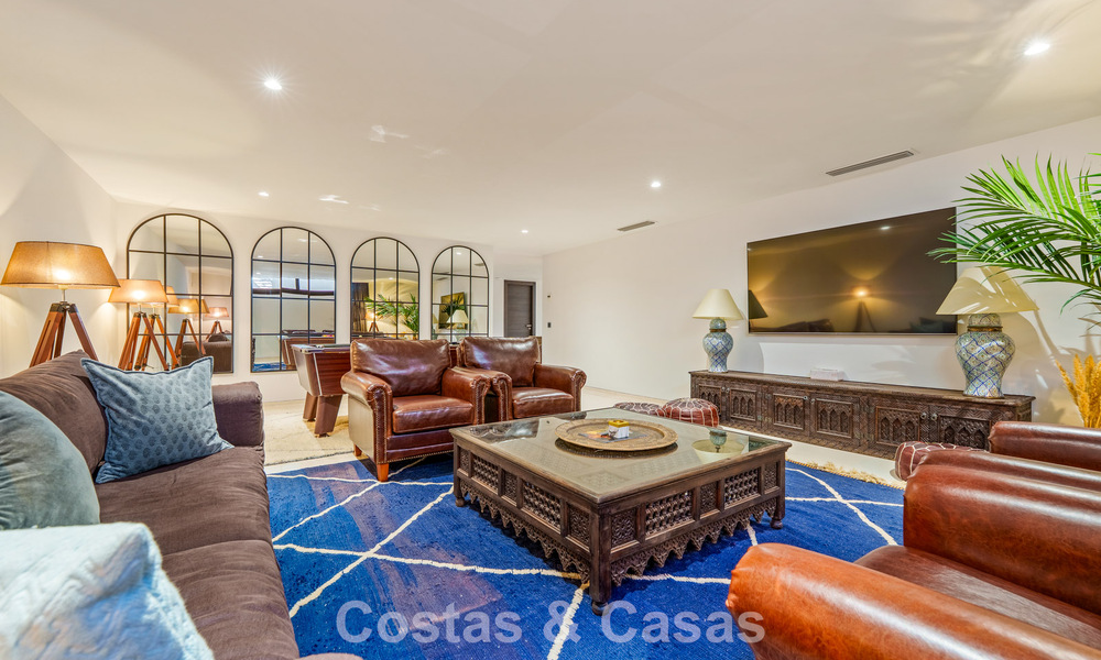 Exclusive modernist luxury villa for sale in Nueva Andalucía’s golf valley, Marbella 793923