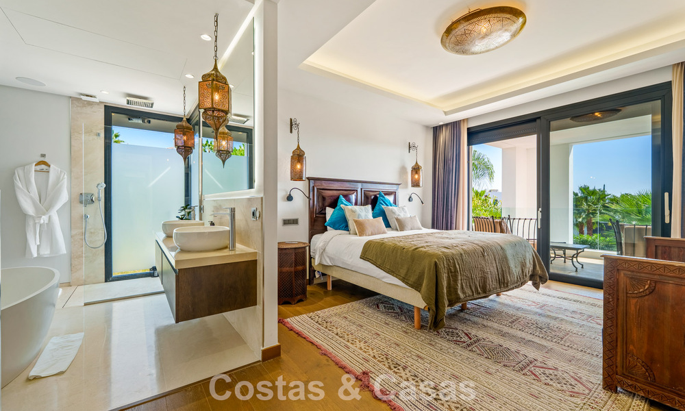 Exclusive modernist luxury villa for sale in Nueva Andalucía’s golf valley, Marbella 793927