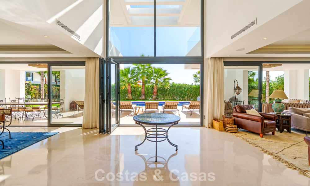 Exclusive modernist luxury villa for sale in Nueva Andalucía’s golf valley, Marbella 793935