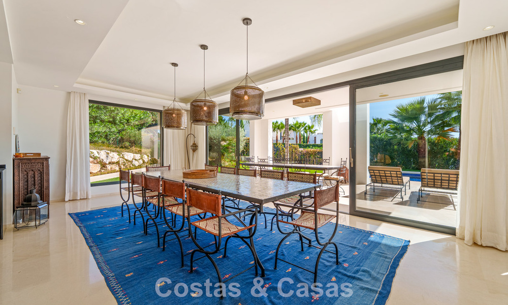 Exclusive modernist luxury villa for sale in Nueva Andalucía’s golf valley, Marbella 793936