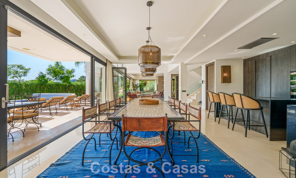 Exclusive modernist luxury villa for sale in Nueva Andalucía’s golf valley, Marbella 793939