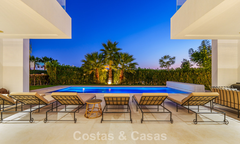 Exclusive modernist luxury villa for sale in Nueva Andalucía’s golf valley, Marbella 793953