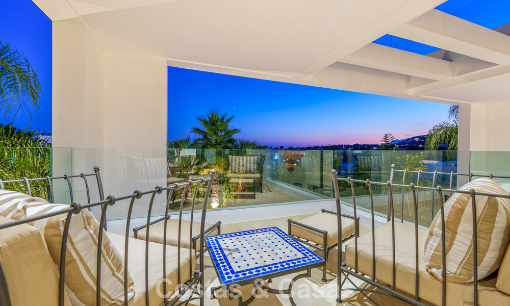 Exclusive modernist luxury villa for sale in Nueva Andalucía’s golf valley, Marbella 793954