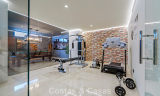 Luxury villa with contemporary architecture for sale in a gated private community of Nueva Andalucía, Marbella 794000 