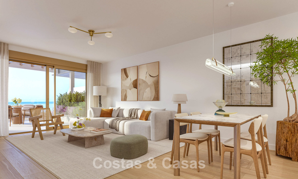 Modern new-build apartments with spacious terraces and sea views for sale in Torremolinos, Malaga, Costa del Sol 793800