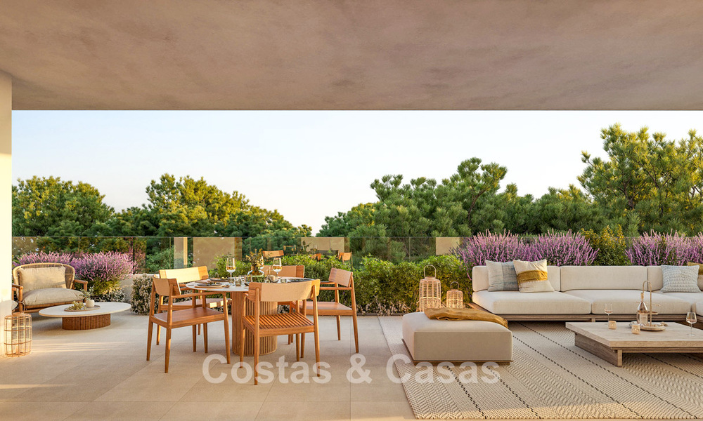 Modern new-build apartments with spacious terraces and sea views for sale in Torremolinos, Malaga, Costa del Sol 793806