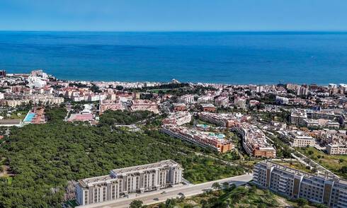 Modern new-build apartments with spacious terraces and sea views for sale in Torremolinos, Malaga, Costa del Sol 793810