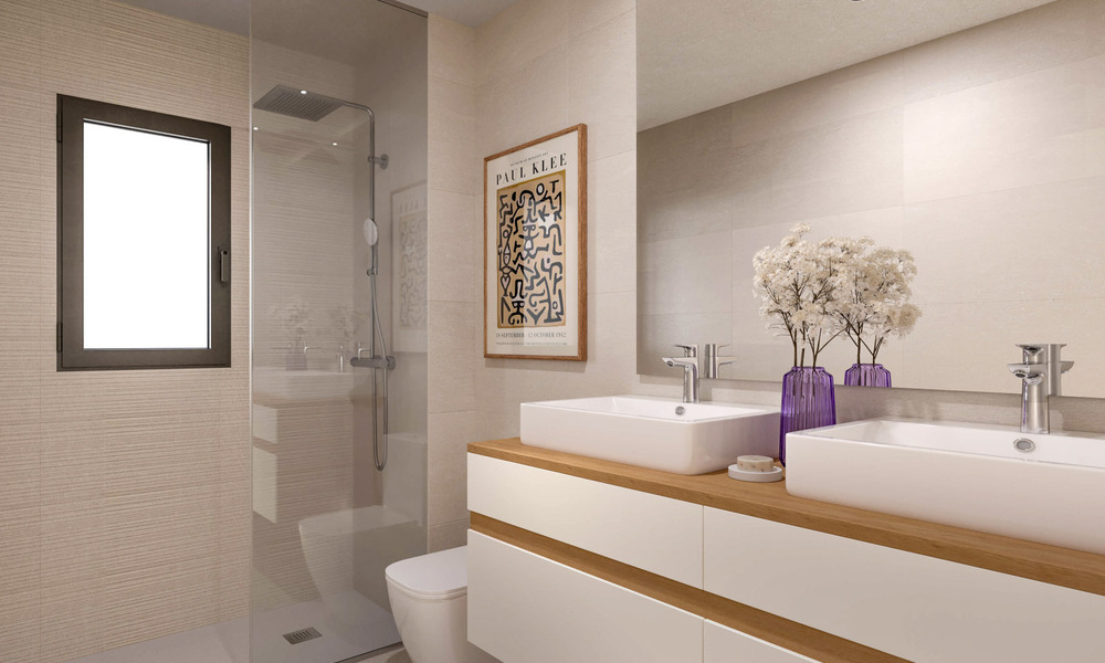 Contemporary new-build apartments with sea views for sale in Torremolinos, Malaga, Costa del Sol 793812