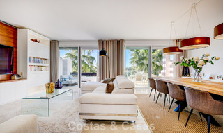 Renovated 3-bedroom duplex penthouse in exclusive gated community with sea & golf views in Marbella - Benahavis 793305 