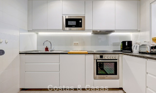 Renovated 3-bedroom duplex penthouse in exclusive gated community with sea & golf views in Marbella - Benahavis 793319 