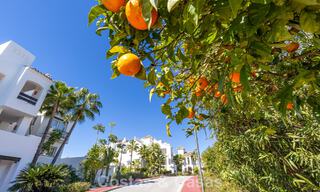 Renovated 3-bedroom duplex penthouse in exclusive gated community with sea & golf views in Marbella - Benahavis 793353 