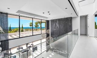 Luxurious, modern, high-end villa for sale with sea views in a prestigious golf resort in Marbella - Benahavís 794027 