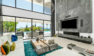 Luxurious, modern, high-end villa for sale with sea views in a prestigious golf resort in Marbella - Benahavís 794030 