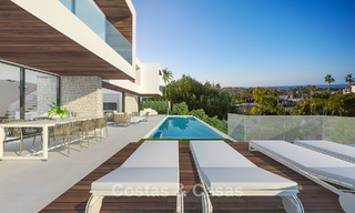 Modern luxury villa with panoramic sea views for sale on the New Golden Mile, between Marbella and Estepona 794036 