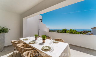 Move-in ready, luxuriously renovated duplex apartment for sale in the hills of Marbella - Benahavís 794090 