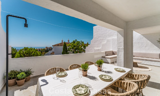 Move-in ready, luxuriously renovated duplex apartment for sale in the hills of Marbella - Benahavís 794093 