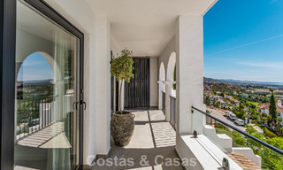 Move-in ready, luxuriously renovated duplex apartment for sale in the hills of Marbella - Benahavís 794096 