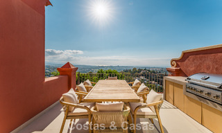 Exclusive Scandinavian design penthouse with 180° views for sale in Benahavis - Marbella 794166 