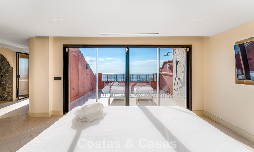 Exclusive Scandinavian design penthouse with 180° views for sale in Benahavis - Marbella 794168